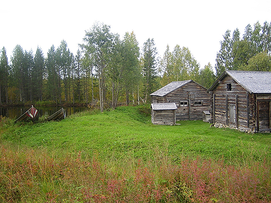 Särestöniemi Kittilässä on suojeltu rakennusperintölailla. Kuva Johanna Forsius/Museovirasto